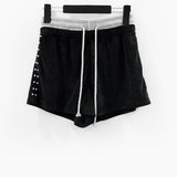 Stud Terry Color Matching Shorts