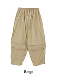 Freak pintuck nylon balloon pants