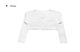 Luko Cable V Crop Cardigan