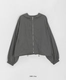 [BAONHAUS] Ikuka hood wind zip-up jumper