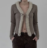 Mary Fur Cardigan
