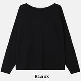 Chris Boatneck Loose Fit Button Long Sleeve T-Shirt
