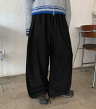 [BAONHAUS] Kelini Corduroy Rib Banding Jogger Pants