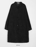 Dundue corduroy shirt long one piece