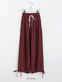 [unisex] Sameda Nylon String Banding Balloon Pants