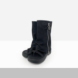 Torian Legwarmers Open To Platform Boots