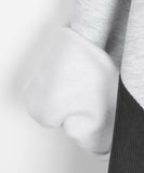 [BAONHAUS] Milen Sporty Color Matching Brushed Sweatshirt