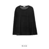 [MADE] Signature see-through long sleeve tee