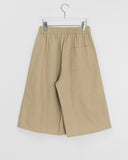 Rickett Keyring Pintuck Cotton Bermuda Pants