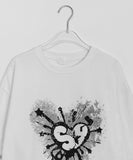 [unisex] Hapipo Heart Over Short Sleeve Tee