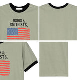 NT Flag Ringer Short Sleeve Tee