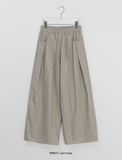 [Unisex] Cruhi Keyring Banding Balloon Wide Pants