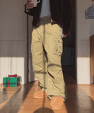Warp Vintage Dyeing Balloon Cargo Pants