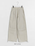 [unisex] Amon Nylon Parachute Banding Wide Pants