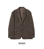(WOOL 30%) Kona Herringbone Classic Blazer