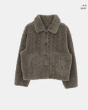 Dri Collar Fur Fluffy Jacket