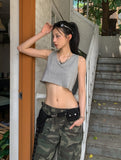 Philly cutting wide crop sleeveless