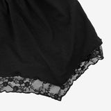 fuzzy corset lace one piece