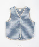 Kunta Stripe Fleece Vest