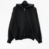 Widin Ribbed Track Hood Zip-Up