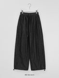 [unisex] Menteki Summer Banding Raw Denim Wide Pants
