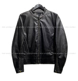 Villa Hand Washing Leather Biker Jacket