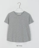 Nare Basic Span Round Short Sleeve Tee