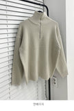 Koi half zip-up knit