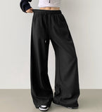 Hem Snap Folding Balloon Wide Banding Pants