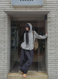 Harper Stripe String Hood