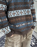 Russo Fair Isle Wool Knit