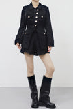 Antio Tweed Jacket + Tweed Shorts Set