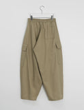 [Unisex] Tedens Curved Banding Cargo Wide Pants