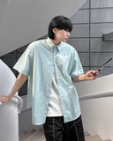 Light cotton short sleeve shirt