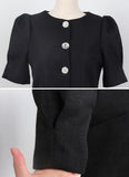 S/S Leviel Puff Tweed Jacket