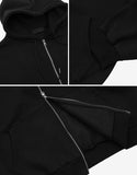 Cent Loose Fit Hood Zip-Up Set Up