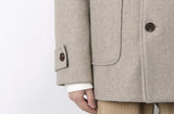 Wool coat jacket