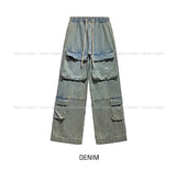 Dite Wide Cargo Denim Pants