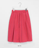 [unisex] Gecom Pigment Banding Bermuda Pants