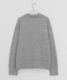 [unisex] Derufin Wool Half Zip-Up Over Collar Knit