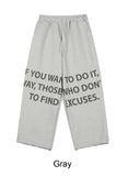 Freno Lettering Sweatpants