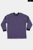 Joy stripe loose fit long sleeve