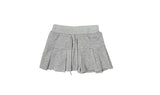 [3pc set] Raeun Sleeveless Hood Zip-up Pleats Skirt Set