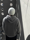 Snow brush short beanie