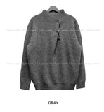 Cleo Half-Neck Snap Knit