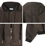 Dabel Washed Hooded Jacket