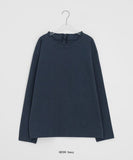 Hiran Button Frill Over Long Sleeve Tee