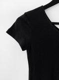 Polv See-Through Unbalanced Tee