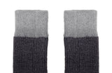 Iva button slit color matching leg warmers