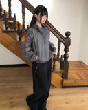 Timel See-through Windbreaker Zip-Up
